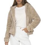 Onlnewanna - Teddy Jas - Groen - Polyester - Capuchon - Lange Mouwen