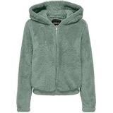 Only - NEW ANNA - Damesjack - Effen - Regular Fit - Teddybont - Capuchon