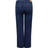 Only Carmakoma Jeans Carwilly Hw Wide Jeans Cro Noos 15304225 Dark Blue Denim Dames