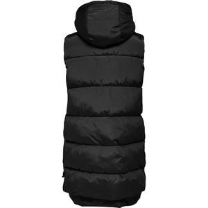 Only - ONLNEWNORA - Bodywarmer - Zwart - 100% Polyester - Gewatteerde Stof