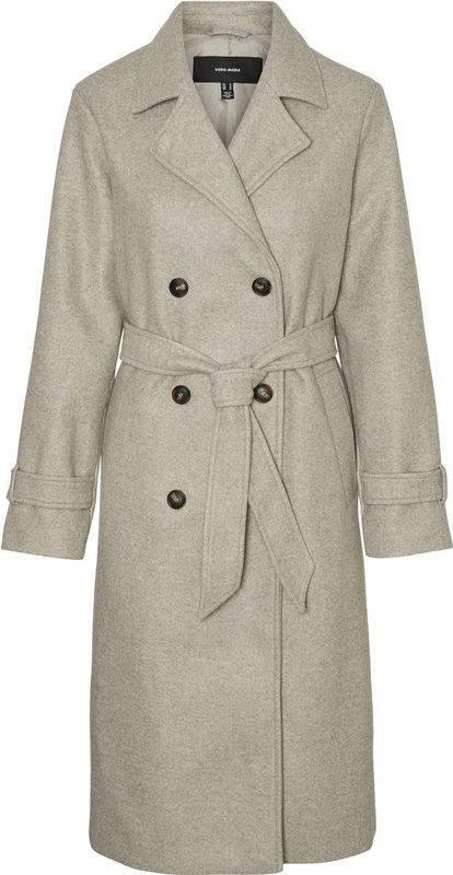 Vero Moda Vmfortunevega Long Trenchcoat Ga Noos Dames Jas