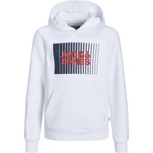 JACK&JONES JUNIOR JJECORP LOGO SWEAT HOOD PLAY NOOS JNR - Hoodie - Groen - Katoen
