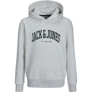 Jack & Jones Junior Trui Jjejosh Sweat Hood Sn Jnr 12237401 White Melange Mannen 6
