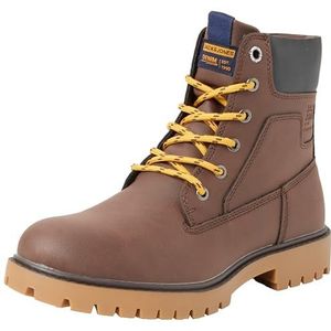 JACK & JONES Jfwfinius Nubuck Boot PU veterlaarzen voor heren, Java, 41 EU