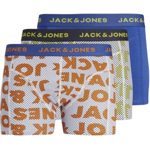 Jack & Jones Junior JACLOGO Boxershorts - 3-Pack - Kleur: Multicolor - Materiaal: Katoen
