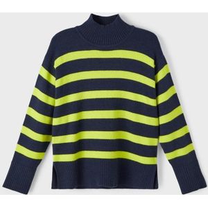 Name It - NkfKarmia - Blouse - Dark Sapphire - Gebreid