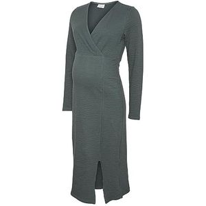 Jurk - V-Hals - Lange Mouwen - Bodycon Fit - Biologisch Katoen