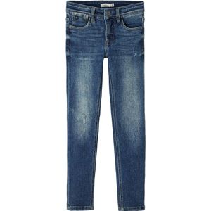 Name It kids jongens spijkerbroek THEO Dark Blue Denim Xslim Fit