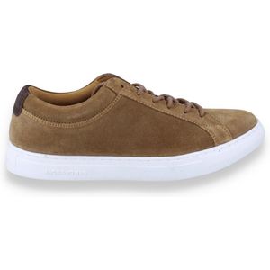 JACK & JONES Jfwgalaxy suède sneakers voor heren, Sugar Almon., 45 EU