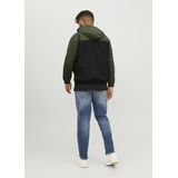 JACK & JONES PLUS SIZE - Tussenjas - Donkergroen - Bomberjack - Met Capuchon