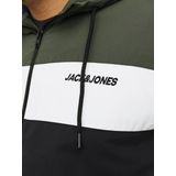 JACK & JONES PLUS SIZE - Tussenjas - Donkergroen - Bomberjack - Met Capuchon