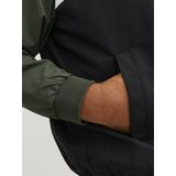 JACK & JONES PLUS SIZE - Tussenjas - Donkergroen - Bomberjack - Met Capuchon
