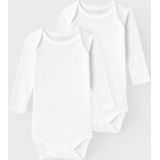 Body - Gestreept - Ribtricot - 2-Pack