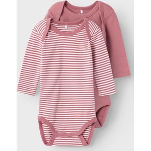 NAME IT NBNBODY 2P LS Y/D CORE NOOS Unisex Body - Maat 68