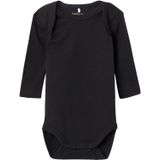 Name It Langarmbody "NBNBODY 2P LS SOLID BLACK NOOS"