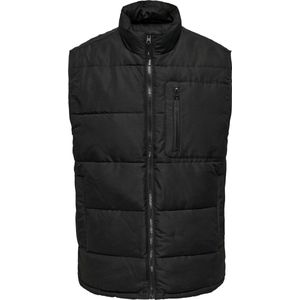 Onsjake - Gequilt Gilet - Mouwloos - Hoge Hals - Polyester Voering - Imitatiedons Vulling