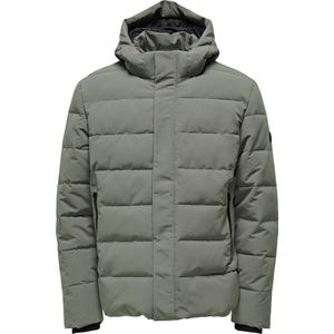 Only & Sons Jas Onscayson Puffa Otw Noos 22019598 Castor Gray Mannen