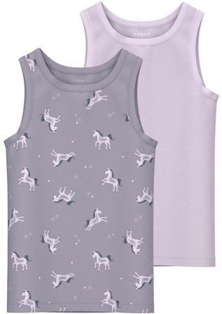 Name It - NMFTANK TOP 2P - Hemden - Levender aura - Jersey - Elastisch