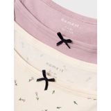 NAME IT - Hemden - Set van 2 - Ronde Hals - All-over Print - Stretchkatoen