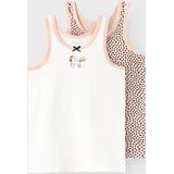 Name It - NmfTank Top - Onderhemd - Avondzand - 2-pack