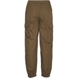 VERO MODA - Cargo Broek - Groen - Katoen - High Rise