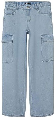 LMTD Jeans - Vracht - NlfTartizza - Light Blue Denim - LMTD - 14 jaar (164) - Jeans
