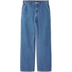 Baggy Broeken - Denim - Verstelbare Taille - 80% Katoen, 20% Polyester