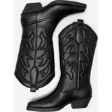 ONLY Cowboylaars Onlbronco-1 Dames - Zwart