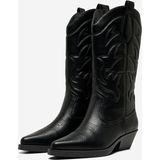 ONLY Cowboylaars Onlbronco-1 Dames - Zwart