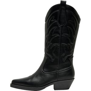 ONLY Cowboylaars Onlbronco-1 Dames - Zwart