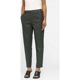 Object - Belle Lisa Broek - Zwart - Geweven Stoffen - Losse Fit