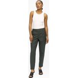 Object - Belle Lisa Broek - Zwart - Geweven Stoffen - Losse Fit