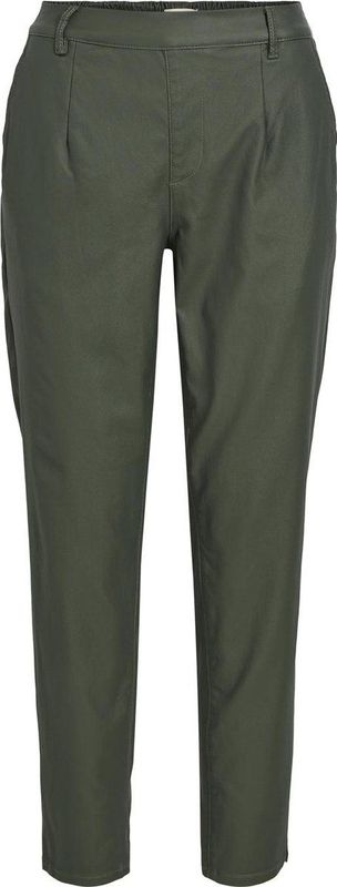 Object - Belle Lisa Broek - Zwart - Geweven Stoffen - Losse Fit