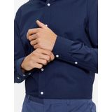 Jack & Jones - Joe Structure - Heren Overhemden - Blauw