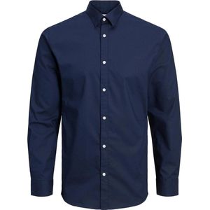 Jack & Jones - Joe Structure - Heren Overhemden - Blauw