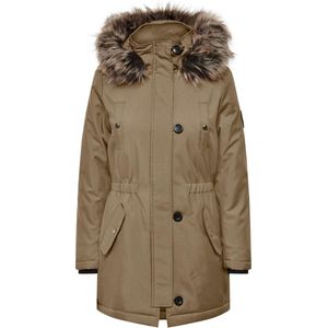 Only - ONLIRIS FUR WINTER PARKA - Tigers Eye - Parka