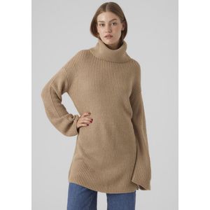 VERO MODA - Vmsayla - Sweater - Lichtgrijs - Materiaal: Katoen