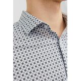 Jack & Jones Overhemd Jprblablackpool Stretch Shirt Ls Aw 12237914 White/slim Fit Mannen Maat - S