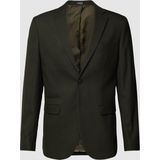 Jas - Notch Revers - Polyester Gerecycled - Slim Fit - Dubbele Split