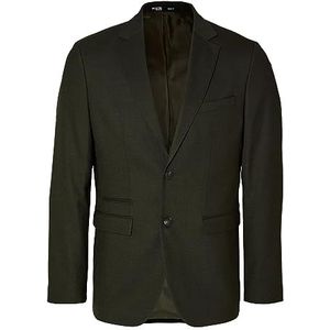 Jas - Notch Revers - Polyester Gerecycled - Slim Fit - Dubbele Split