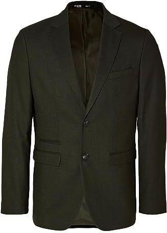 Jas - Notch Revers - Polyester Gerecycled - Slim Fit - Dubbele Split