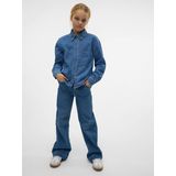 Vero Moda Girl Jeans Vmdaisy Wide Denim Jns Vi3337 Girl 10290899 Medium Blue Denim Dames 8