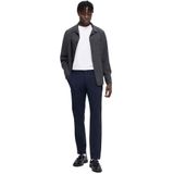 Selected - Slim-robert Broek - Grijs - 50% Polyester - Gerecycled