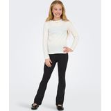 Kognew - T-shirt - Zwart - Katoen - O-hals - Lange Mouwen