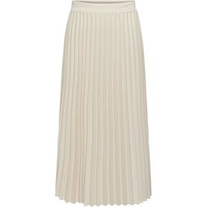 ONLY - New Melisa - Plooirok - Crème - 7/8 Lengte - Losse Pasvorm