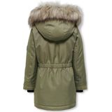 Kogiris - Parka - Lange Mouwen - Afneembare Capuchon - Polyester Voering - Winterjassen