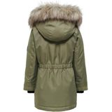 Kogiris - Parka - Lange Mouwen - Afneembare Capuchon - Polyester Voering - Winterjassen