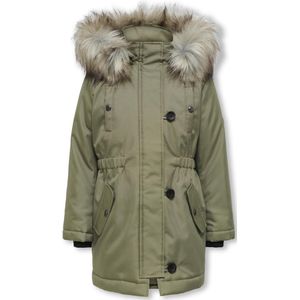 Kogiris - Parka - Lange Mouwen - Afneembare Capuchon - Polyester Voering - Winterjassen