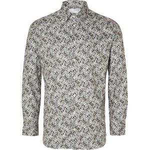 Formele Shirt - Blauw - Katoen - Slim Fit