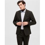 SELECTED HOMME Slim Fit Overhemd SLHSLIMSOHO met All Over Print Wit